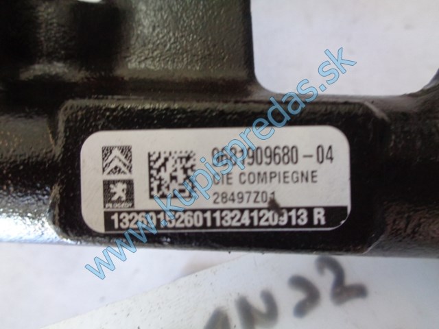 palivová rampa na fiat scudo II 2,0jtd, 9681909680-04